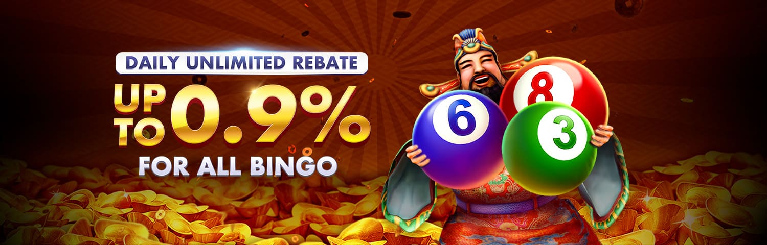 PANALOBET BINGO 0.9% Unlimited Daily Rebate PANALOBET BINGO 0.9% Unlimited Daily Rebate
