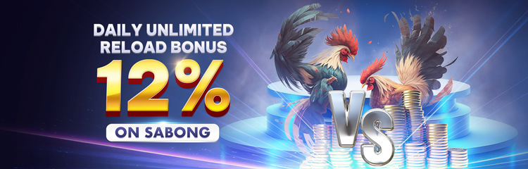PANALOBET Happy Sabong 12% Unlimited Reload PANALOBET Sabong 12% Unlimited Reload