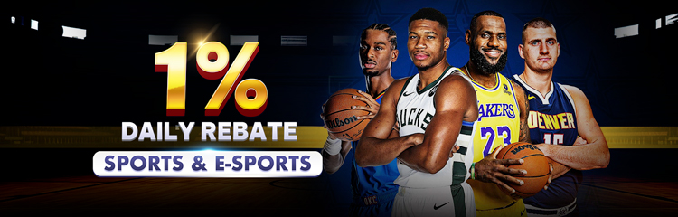 PANALOBET Sports & E-Sports 1% Unlimited Daily Rebate PANALOBET Sports & E-Sports 1% Unlimited Daily Rebate