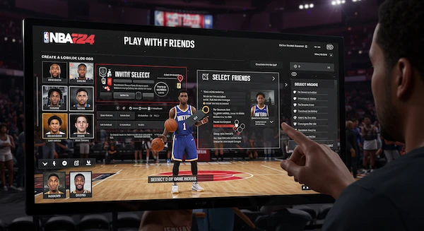 How to play online NBA 2K24 with friends How to play online NBA 2K24 with friends