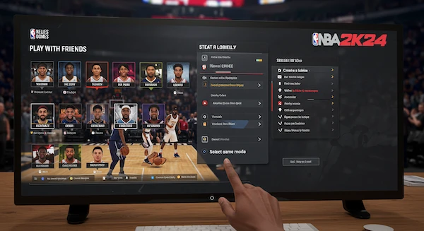 How to play online NBA 2K24 with friends How to play online NBA 2K24 with friends