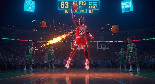 Top 10 Greatest NBA Playoff Performances in History - Panalobet Top 10 Greatest NBA Playoff Performances in History - Panalobet